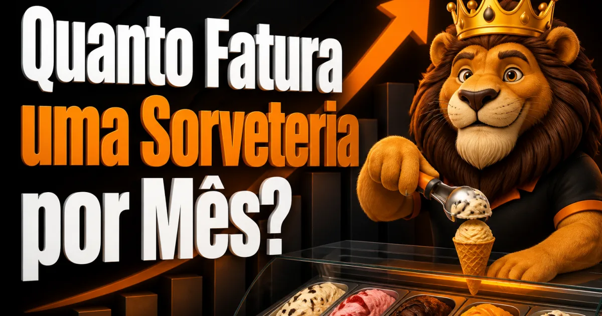 Quanto Fatura uma Sorveteria por Mês?