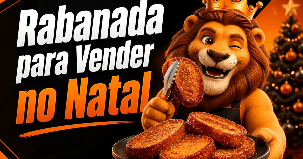 Rabanada para Vender no Natal