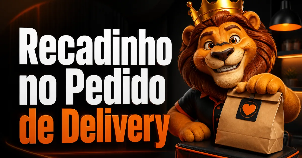 Recadinho no Pedido de Delivery