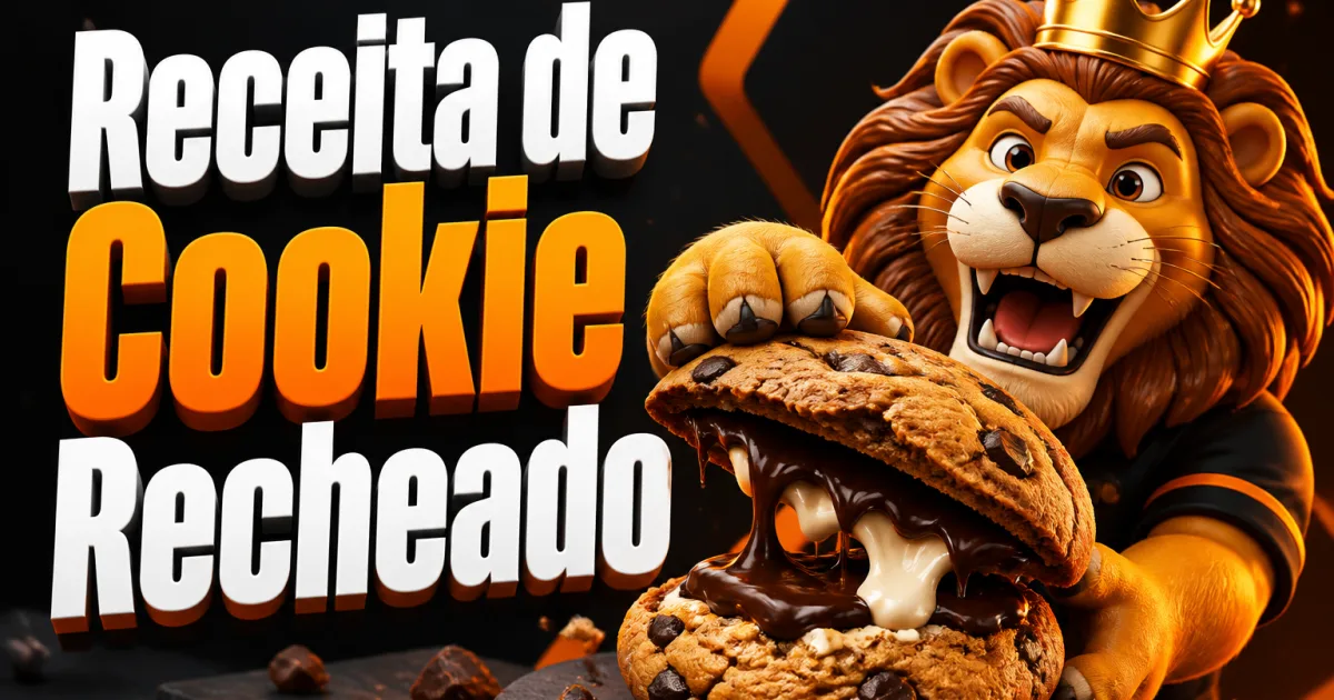 Receita de Cookie Recheado