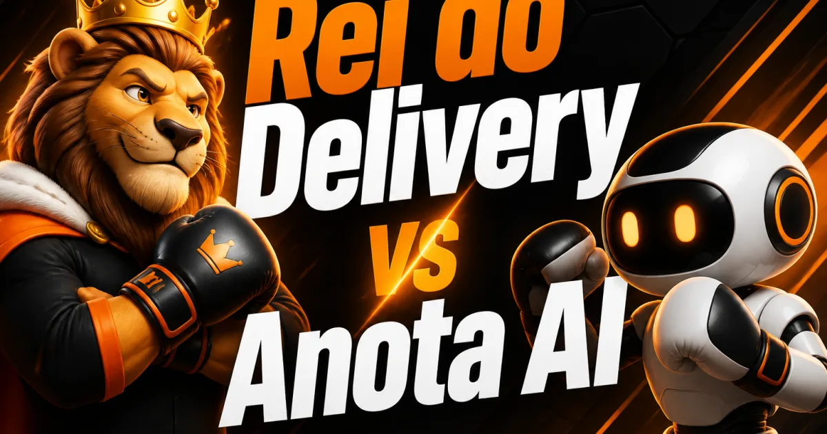 Rei do Delivery vs Anota AI