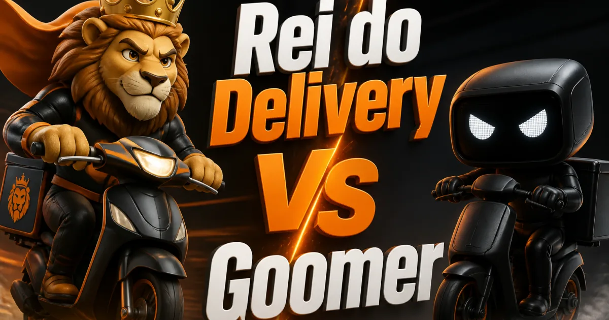Rei do Delivery vs Goomer