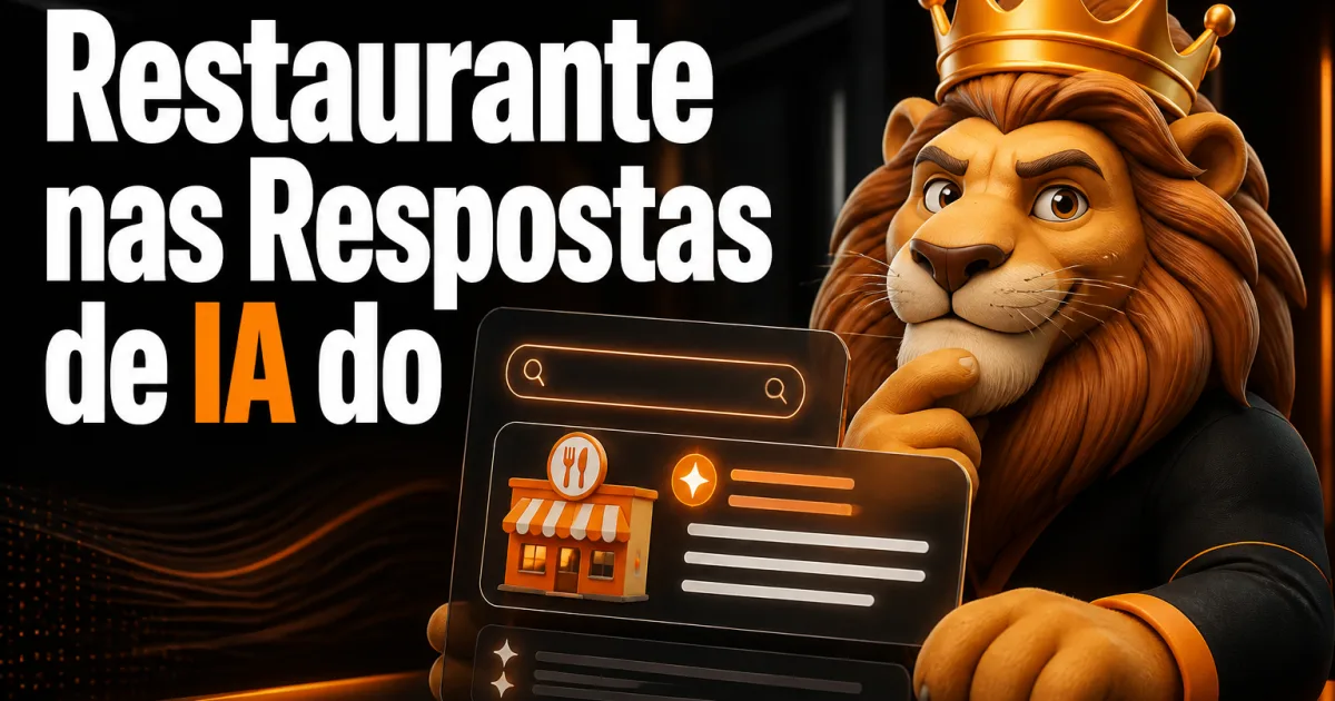 Restaurante nas Respostas de IA do Google: Como Aparecer no AI Overviews e no AI Mode (2026)