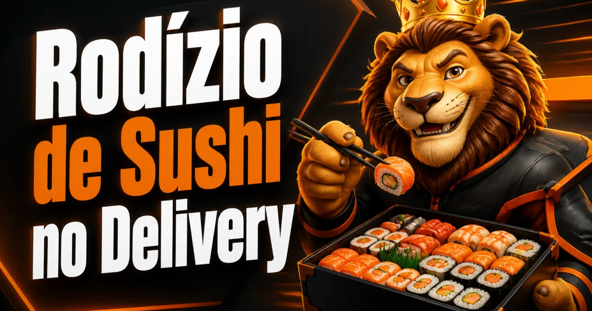 Rodízio de Sushi no Delivery