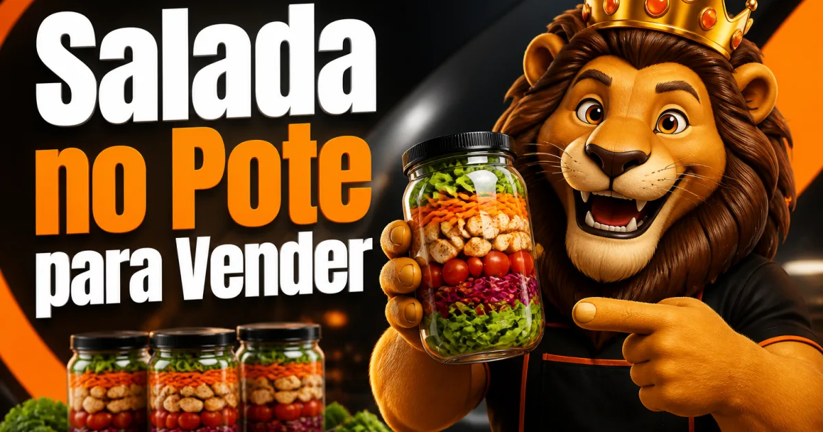 Salada no Pote para Vender
