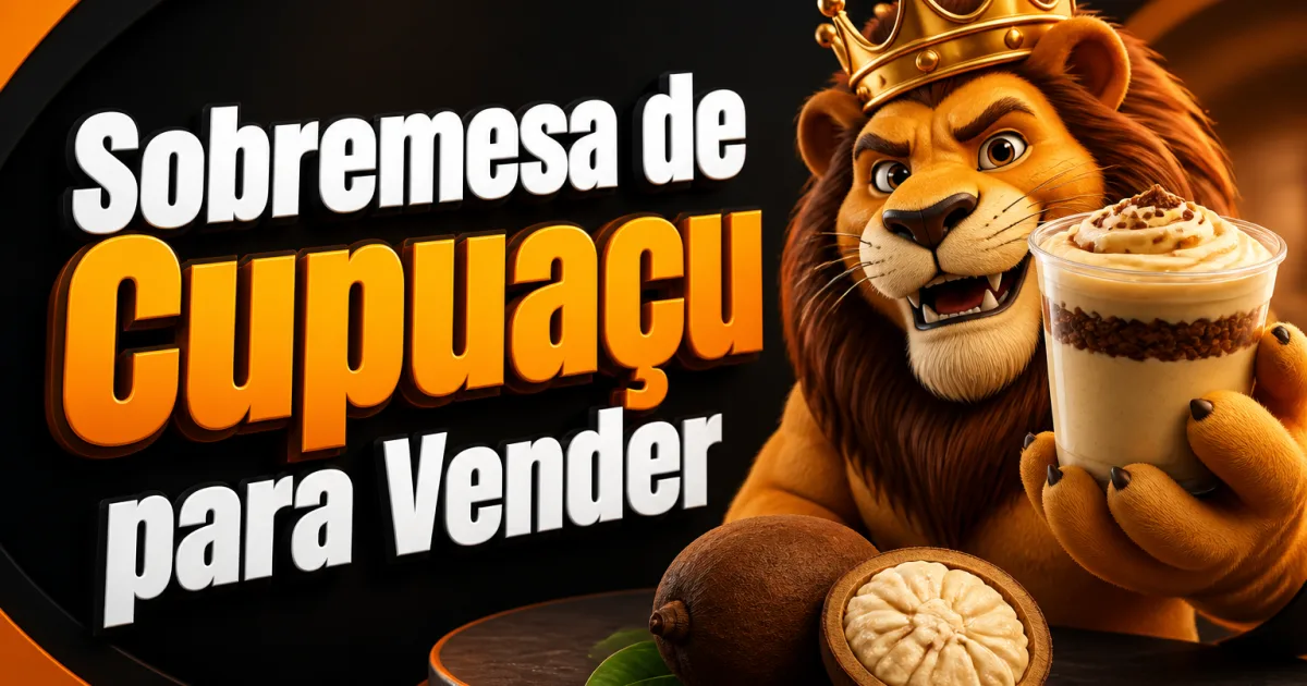 Sobremesa de Cupuaçu para Vender