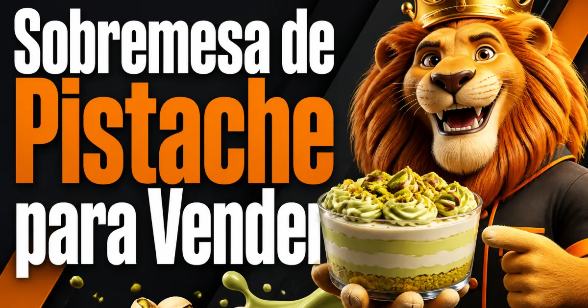 Sobremesa de Pistache para Vender