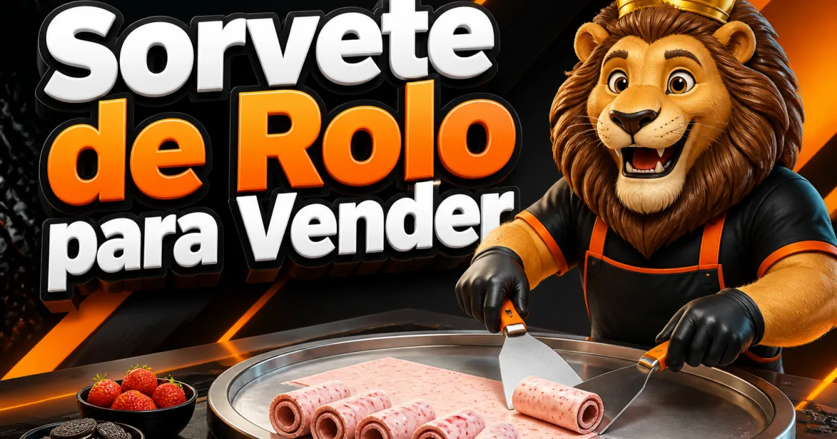 Sorvete de Rolo para Vender