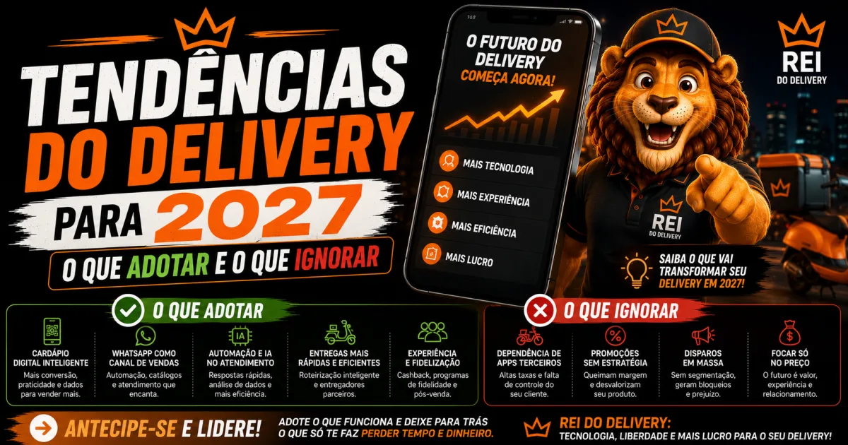 tendencias do delivery para 2027