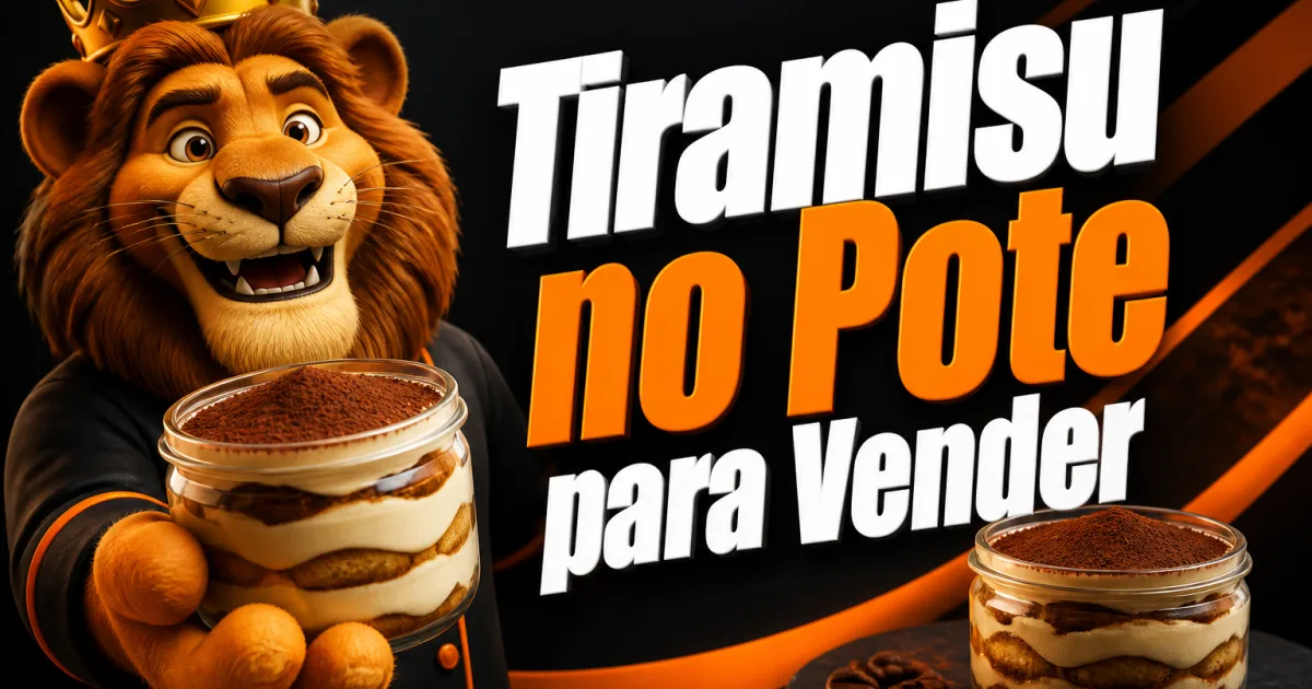 Tiramisu no Pote para Vender