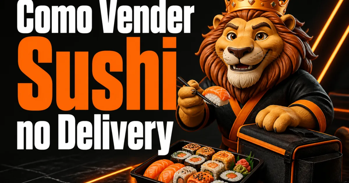 Como Vender Sushi no Delivery: o Guia Completo para Lucrar sem Depender do iFood (2026)