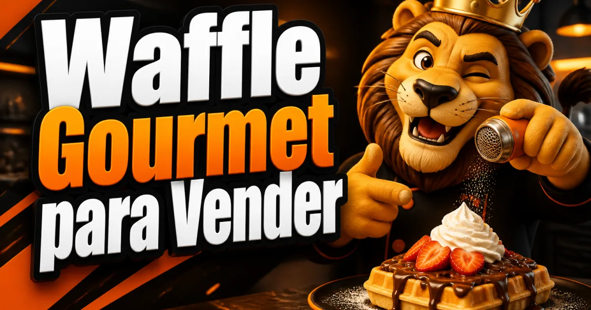 Waffle Gourmet para Vender