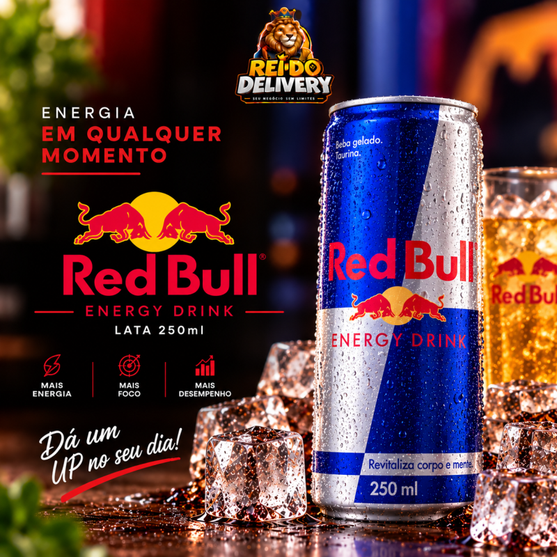 Red Bull 250ml - Demonstração