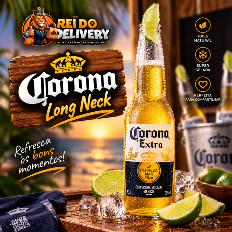 Corona Long Neck - Demonstração