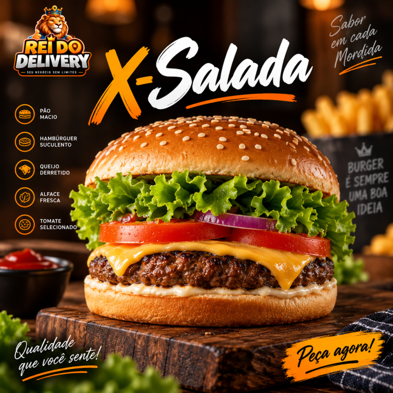X-Salada - Demonstração