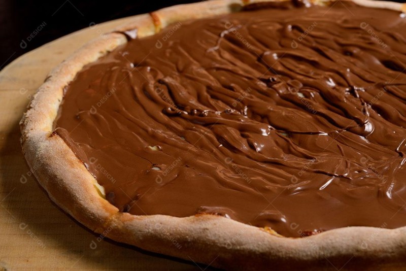 Pizza de chocolate - Demonstração