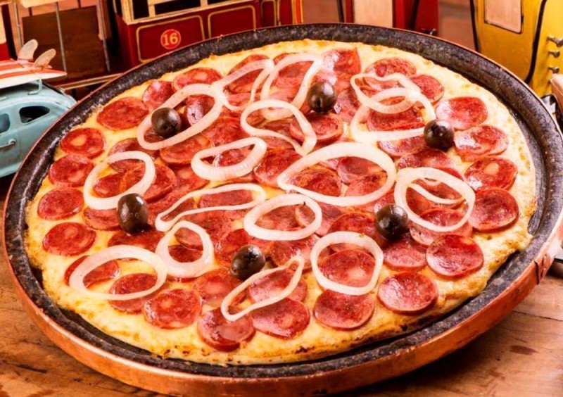 Pizza Calabresa - Demonstração