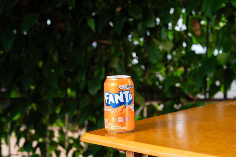 Fanta Laranja Lata - Demonstração